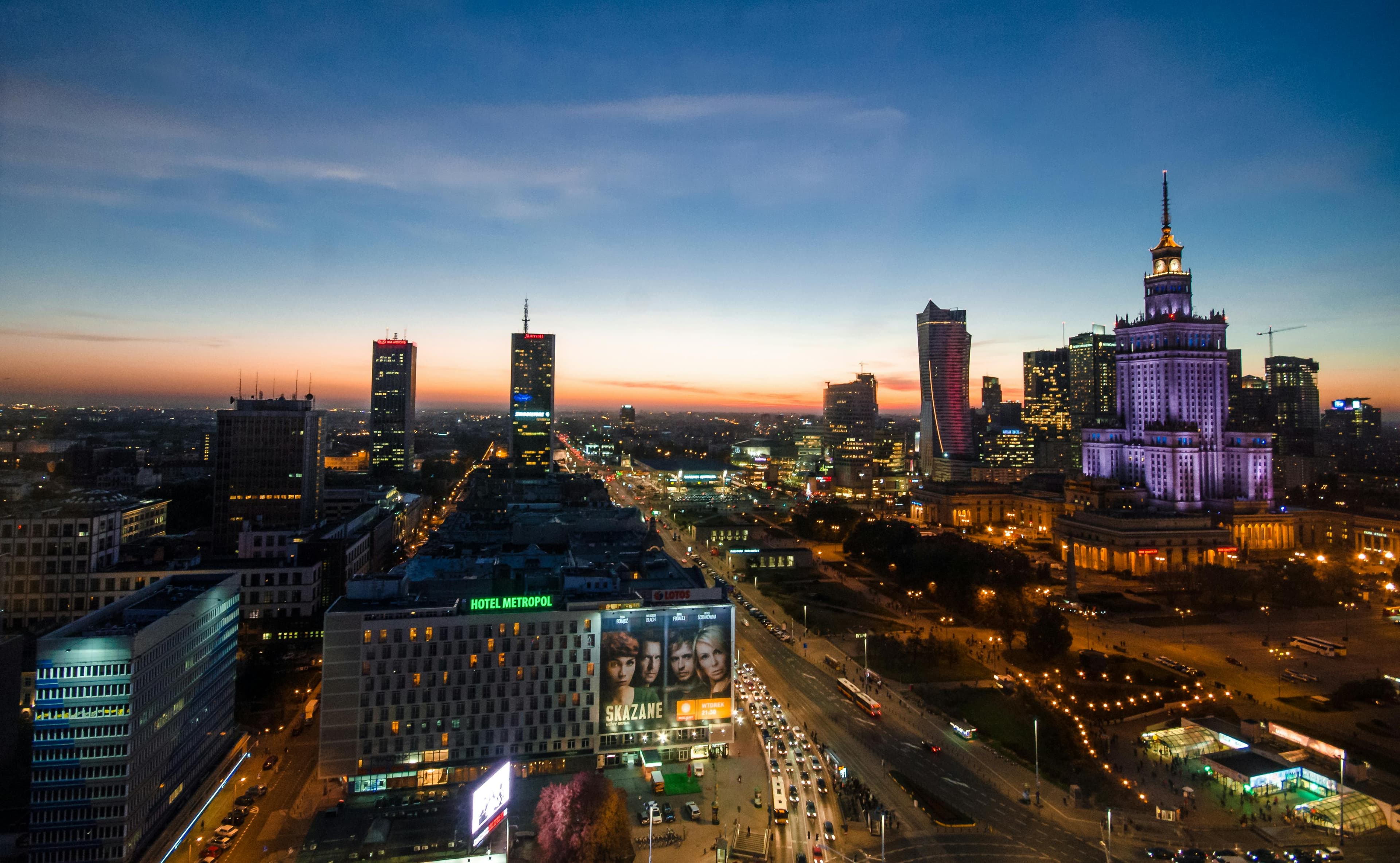 Warsaw skyline